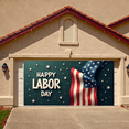 thumbnail image 6 of American Flag Pattern Labor Day Banner Festive Decoration Stars Stripes Design Holiday Event Background for Celebration Patriotic Decor Outdoor Party, 6 of 7