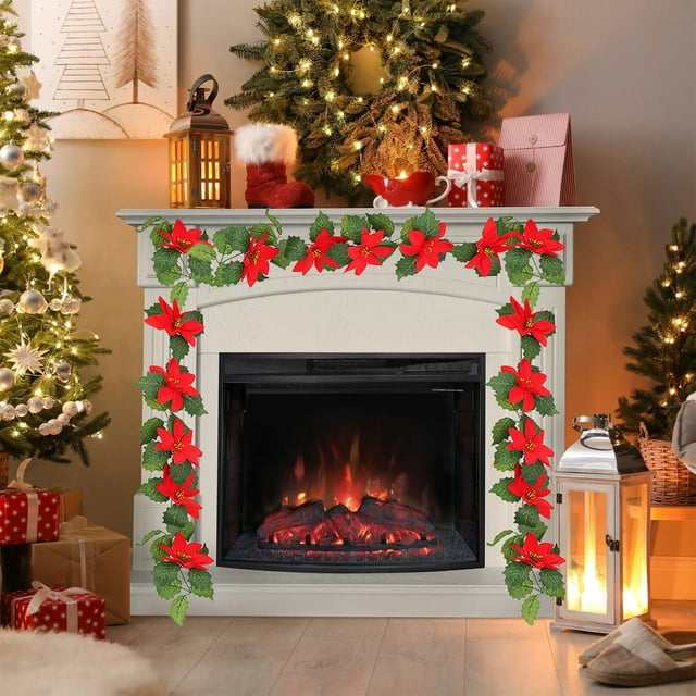 Chmadoxn Christmas Decorations, Christmas Ornaments, Christmas Gifts Christmas Layout Simulation Christmas Rrattan Party Festival Decoration Red Berry Soft Rattan Plastics Simulation berry