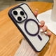 thumbnail image 3 of Candy Color Bumper Transparent For Magsafe Magnetic Case For iPhone 14 11 12 13 15 Pro Max Mini X XS XR 8 7 Plus SE Clear Cover, 3 of 5