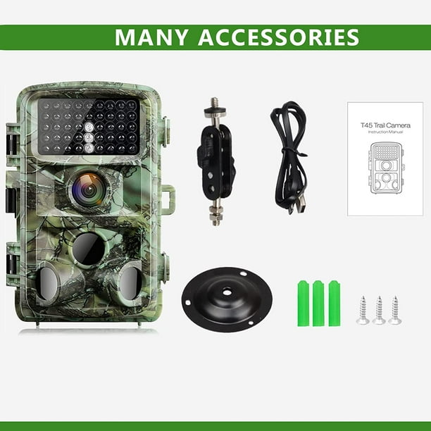 Wide Angle Campark T45a Trail Camera Manual CAMPARK Pack T45 1080P