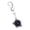 Black, variant on Celestials Key Charm Sturdy Alloy Construction Versatile Styles Matching Watches Handbags