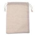 thumbnail image 5 of 12 Pieces Cotton Drawstring , Empty Canvas Jewelry Pouches For Wedding Party Favors Home Supplies Decorative,15 X 20cm, 5 of 8
