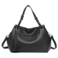 thumbnail image 3 of Bolso de cuero natural para mujer, bolso de mano de piel de vaca suave de lujo para mujer, bolso bandolera de cuero genuino para mujer, bolso de mano informal, 3 of 5
