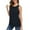 Black, variant on Tbopshirt Womens Tank Top Women's Fashion Summer Sleeveless Solid Light Breathable Tank Tops
