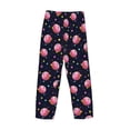 thumbnail image 3 of Haiem Cartoon Donut Planets Men's Pajama Pants Ultra Lightweight Pjs Bottoms Sleepwear Bottom Pants with Pocket Drawstring-X-Large, 3 of 7
