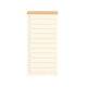 thumbnail image 1 of Lista de verificación Bloc de notas 50 Hojas Línea de 12 Namotu CZBG-HY58, 1 of 4