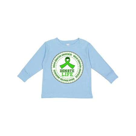 

Inktastic Donate Life-Organ Donation Awareness Gift Toddler Boy or Toddler Girl Long Sleeve T-Shirt