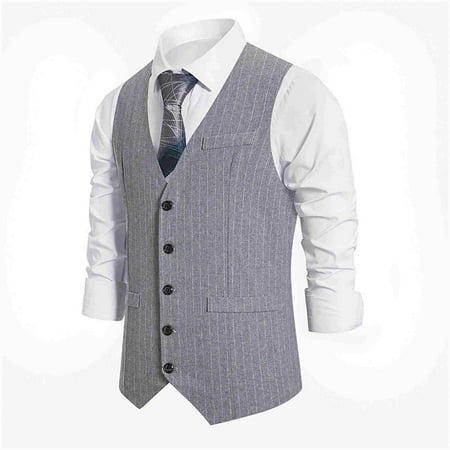 

Qufokar Stretch Scrub Set Zip Men T Shirts Long Sleeve Cotton Retro And Casual Single- Autumn Striped Vest Winter Suit Men S Men S Tank Tops