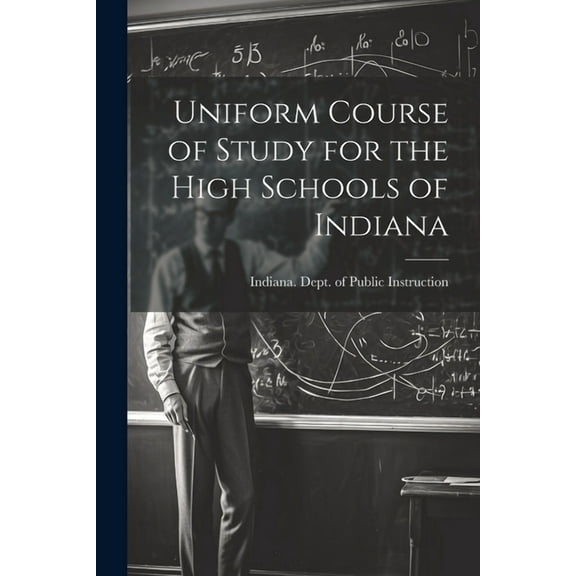 Uniform Course of Study for the High Schools of Indiana, (Paperback)