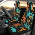 thumbnail image 2 of Pofeuu Palm Trees Print Automotive Car Seat Covers Flat Cloth Full Set Seat Covers,Car Seat Covers front seats for Cars Trucks and SUVs(Two packs), 2 of 7