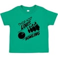 thumbnail image 3 of Inktastic This Kid Loves Bowling Boys or Girls Toddler T-Shirt, 3 of 5