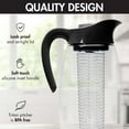 thumbnail image 5 of Flavor It 3-in-1 Beverage System with 2.9QT Tritan Pitcher, Tea Infuser, Flavor Infuser, Chill Core- Black, 5 of 9