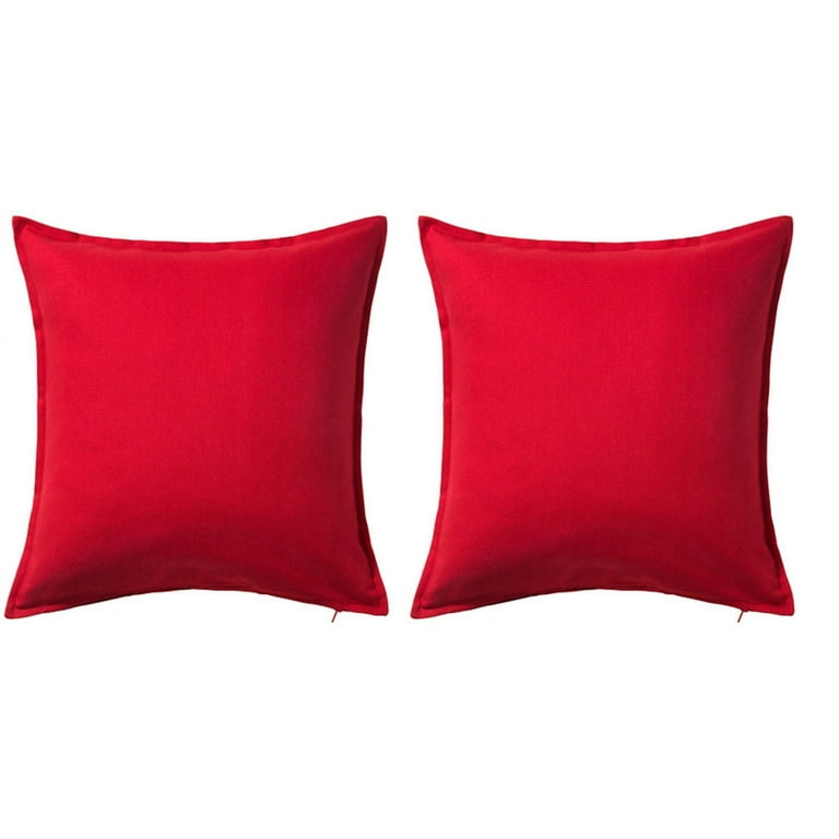 Ikea red pillow covers hotsell
