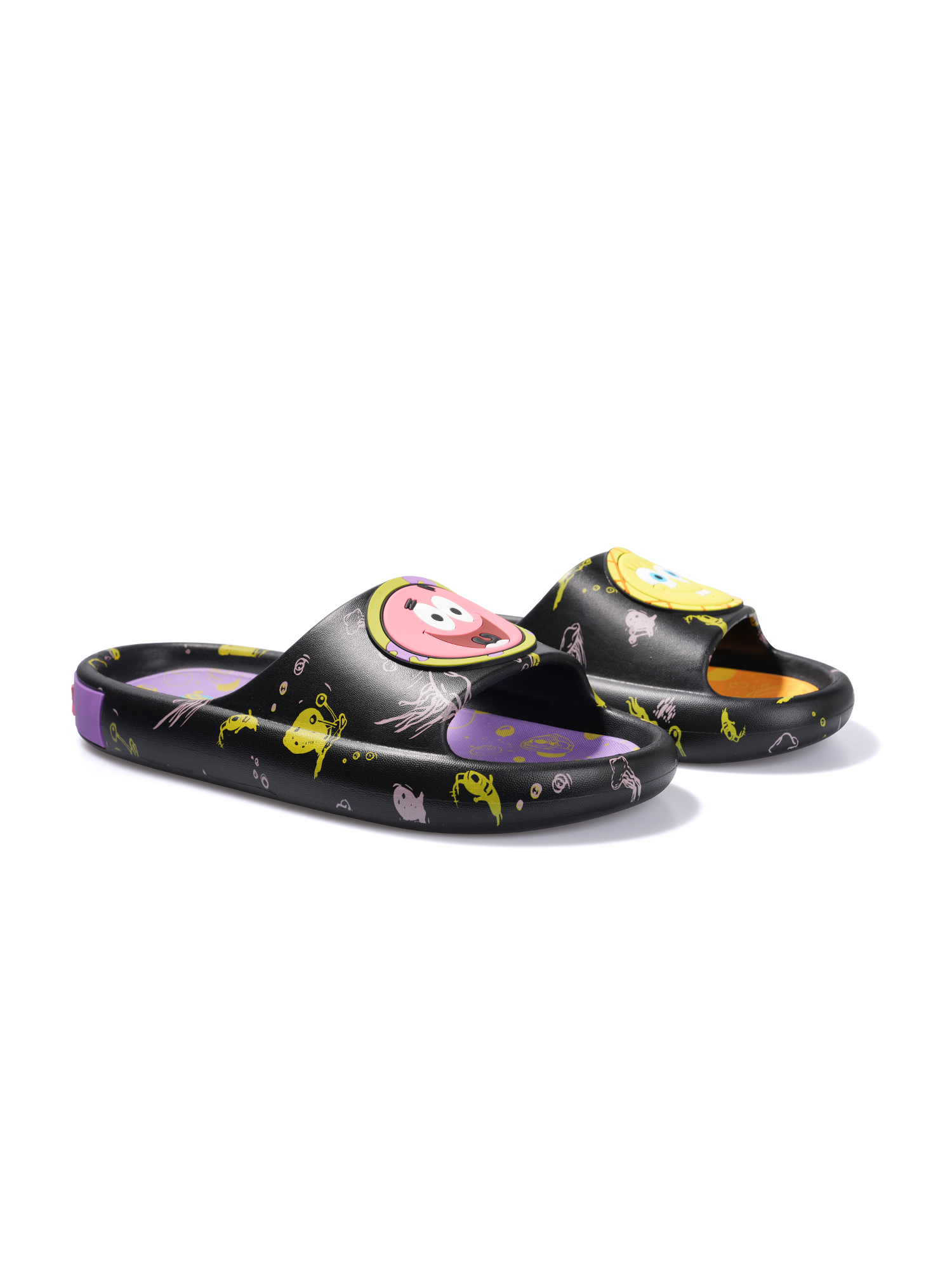 SpongeBob SquarePants Men's Character Slide Sandals photo 1