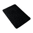 thumbnail image 1 of Bath Mat Cobblestone Embossed Soft Memory Foam Pad Floor Rug Non Slip Water Absorbent Door Mat Chair Mat Machine Washable Bathroom Rug Carpet 16 X 24 Inch, 1 of 8