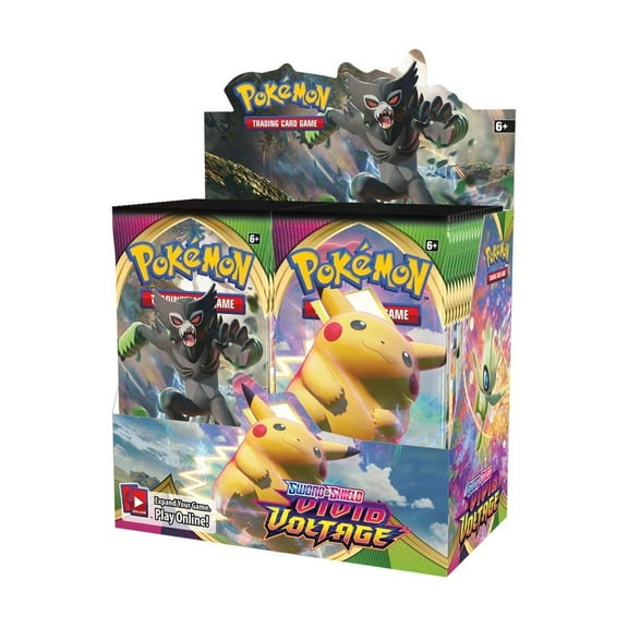 Pokémon Sword & Shield - Vivid Voltage Booster Box Trading Card Games - 36 Packs