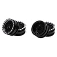 thumbnail image 3 of 4 Uds. De llantas con patrón de malla de aluminio para coche Axial SCX24 AXI90081 AXI00001 1/24 RC, 3 of 8