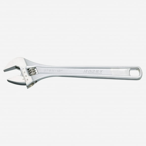 Hazet 279V-6 6" Open-End Wrench, adjustable, chrome