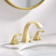 thumbnail image 1 of 8 inch Widespread Bathroom Faucet with Drain Assembly, 1 of 5