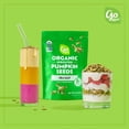 thumbnail image 2 of Go Raw Pumpkin Seeds with Sea Salt, Sprouted & Organic, 14 oz. Bag | Keto | Vegan | Gluten Free Snacks | Superfood, 2 of 6