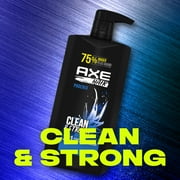 Axe Phoenix Moisturizing 2-in-1 Shampoo and Conditioner, Crushed Mint and Rosemary, 28 fl oz
