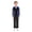 Royal Blue+Black, variant on Boys Figure Skating Gym Training Suit for Competition Dance Outfits Sport Workout Tracksuit Red+Black 6