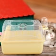 thumbnail image 6 of Raindrops Small Animal Carrier Cage Box Portable Hamster Cage Outdoor Hamster Carrier, 6 of 8
