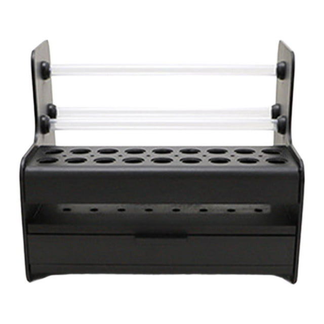 DYNWAVECA Support de Rangement pour Outils Support de Tournevis Organisateur d'Outils Robuste Présentoir de Rangement pour Tournevis pour Bureau Établi Atelier Gris