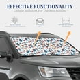 thumbnail image 5 of Yiaed Fourth Of July Party Print Car Front Windshield Sun Shade,Foldable Anti-UV Car Sunshade for Front Window for Most Vehicles-Small, 5 of 5