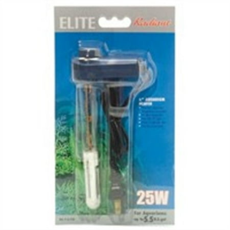 Hagen Fish Thermometer - Elite Mini Thermostatic Aquarium Heater, 25-Watt