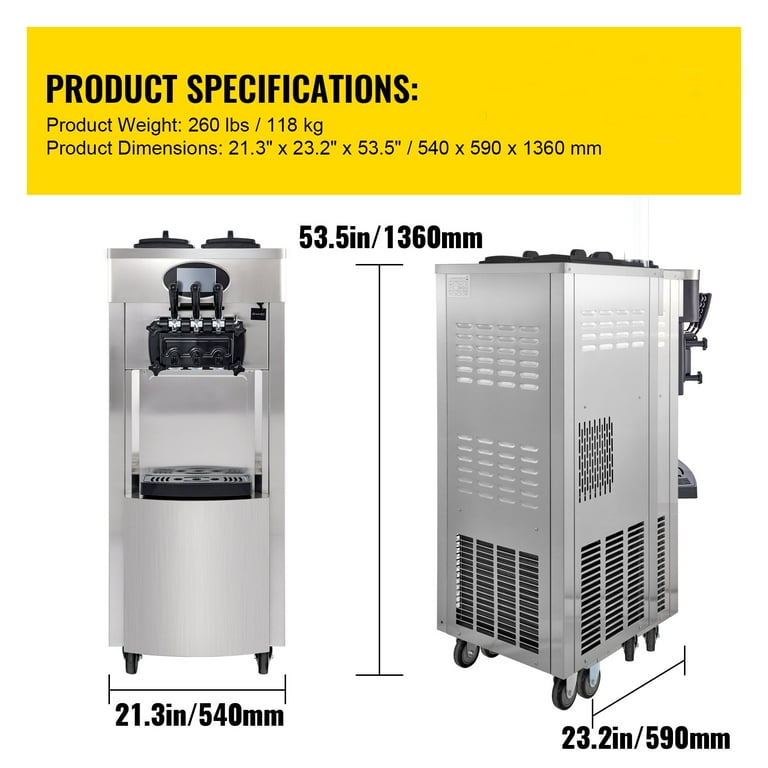 Beiqi soft serve machines manual hotsell