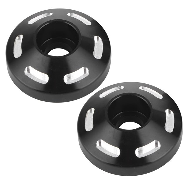 Tapa De Amortiguador Trasero, Cubierta De Amortiguador Trasero, Aleación De Aluminio CNC Inoxidable Para Triumph Street Twin 2016-2020 Para Uso Profesional ANGGREK Negro