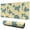 Border Collie, variant on Long Mouse Pads for Desk,Border Collie Dog and Flower Florals Desk Mats on Top Of Desks, Desk Mouse Pad Extra Large with 3mm Non-Slip Base and Stitched Edge for Gaming,Office,Work,Home 31.5"x11.8"