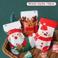 thumbnail image 1 of 10Pcs Christmas Gifts Packaging Bag  Socks Snack Present Decoration Pouches, 1 of 5