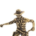 thumbnail image 6 of Cowboy Sculpture Antique Statue Table Centerpiece Brass Material for Bookshelf Cabinet TV Stand Decoration, 6 of 9