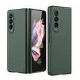 thumbnail image 3 of Bemz Accessory Bundle for Galaxy Z Fold 3 5G: Slim Rubberized Matte Snap On Case (Midnight Green), Rear Camera Glass Screen Protector, Heavy Duty USB-C to USB-C Cable (4ft), 3 of 7