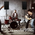 thumbnail image 4 of PA Speaker Tripod Stand Universal Heavy Duty Monitor DJ Holder Height Adjustable, 4 of 5