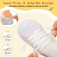 thumbnail image 4 of JOINFREE Baby Walking Shoes Boys Girls Slip On Sock Shoe Barefoot Kid Sneakers, 4 of 7