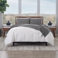 thumbnail image 3 of Ella Jayne Luxury Sateen 1200 Thread Count Cotton Steel Grey Sheet Set, Queen (4 Pieces), 3 of 4