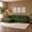 L-Green, variant on Boneless Couch,108'' Modular Sectional Sofa, Cloud Couch with U-Shape Chaise & Deep Seat, Corduroy Upholstered Living Room Couch,Sectional Couches for Living Room Apartment, Black