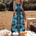 thumbnail image 2 of Animal Print Patterns Sleeveless Dress for Women Clothing Female Women's Summer Skirt, 2 of 7