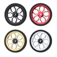 thumbnail image 3 of Yuarrent 1 par de accesorios para bicicleta Easywheel CNC de alta resistencia, neumáticos de empuje de superficie lisa de goma, pieza de Ciclismo Rojo, 3 of 6