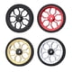 thumbnail image 4 of Yuarrent 1 par de accesorios para bicicleta Easywheel CNC de alta resistencia, neumáticos de empuje de superficie lisa de goma, pieza de Ciclismo Plata, 4 of 6