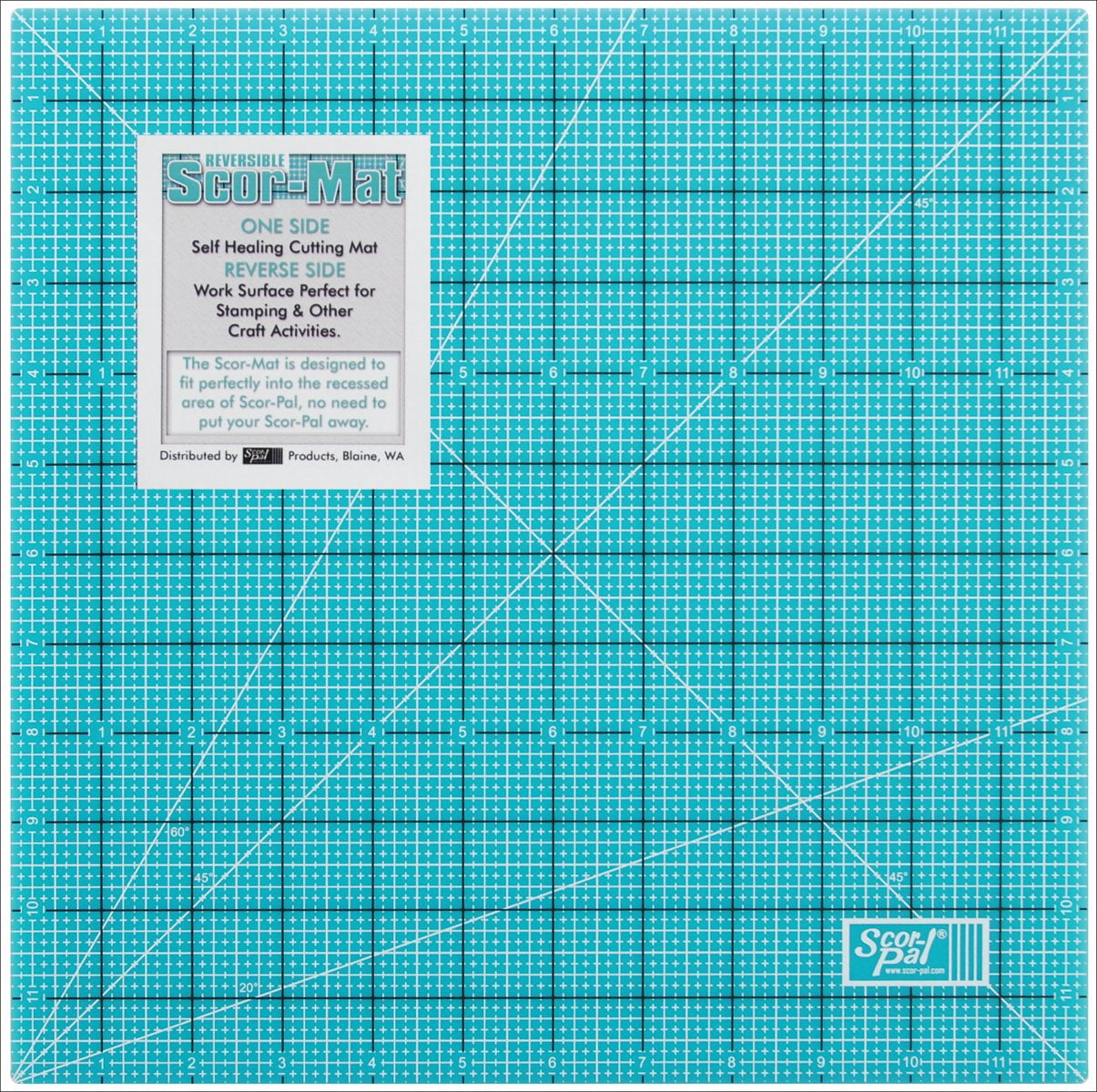 Reversible Scor-Mat 12"X12"-Imperial