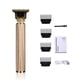 thumbnail image 2 of Greeniant Cortadora de pelo de mano, cortadora de barba eléctrica portátil para hombres, herramientas de corte de pelo de bajo ruido, barberos de belleza Suministros para perros Oro Greeniant PT003559-02B, 2 of 6