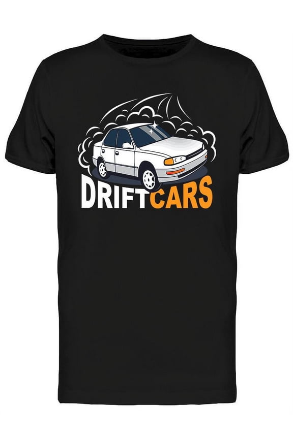 Drift Cars T-Shirt Men -Image by Shutterstock, Male XX-Large