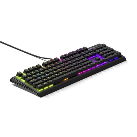 SteelSeries Apex M750 RGB Mechanical Gaming Keyboard - Aluminum Frame - RGB LED Backlit - Linear & Quiet Switch - Discord Notifications ( Certified Refurbished (Best Quiet Mechanical Keyboard)