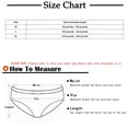 thumbnail image 3 of BLVB Womens Cotton Underwear Ladies Girls Mid Waisted Stretch Comfortable Breathable No Show Panties, 3 of 3