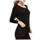 thumbnail image 3 of Conjuntos de ropa interior térmica de seda para mujer de moda | Calzoncillos largos de seda para mujer | Conjuntos de ropa interior larga de seda, 3 of 5