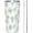 Cute Cacti Succulents Pattern, variant on 20 Oz Insulated Tumbler with Lid and Straw, Cute Koala Mom Dad Iced Coffee Stainless Steel Vacuum Insulated Tumbler Cup Travel Mug for Hot and Cold